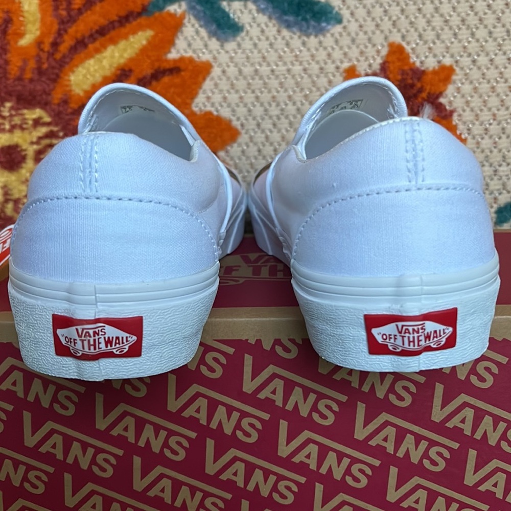 Vans Classic Slip On Big Reveal True White/Paisley Men’s sneakers - Picture 14 of 16